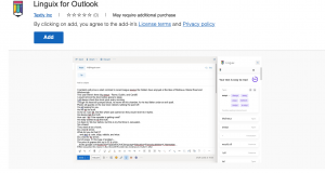 Linguix For Outlook