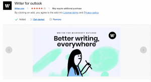 Writer for Outlook